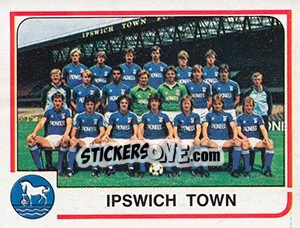 Sticker Team - UK Football 1983-1984 - Panini