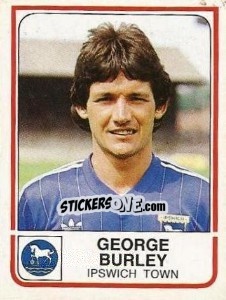 Cromo George Burley - UK Football 1983-1984 - Panini