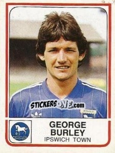 Sticker George Burley - UK Football 1983-1984 n. 89 - Panini