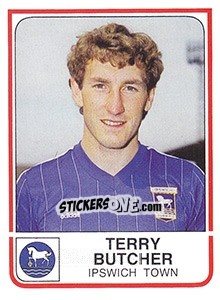Sticker Terry Butcher - UK Football 1983-1984 n. 90 - Panini