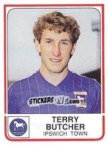 Sticker Terry Butcher - UK Football 1983-1984 - Panini