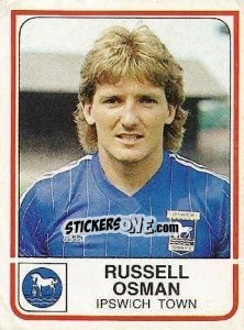 Sticker Russell Osman - UK Football 1983-1984 - Panini