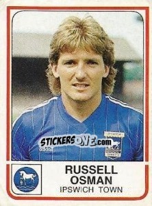 Sticker Russell Osman - UK Football 1983-1984 n. 92 - Panini