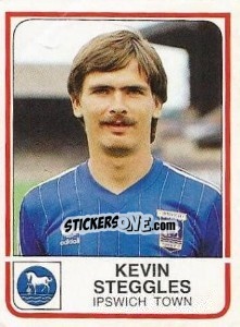 Figurina Kevin Steggles - UK Football 1983-1984 - Panini