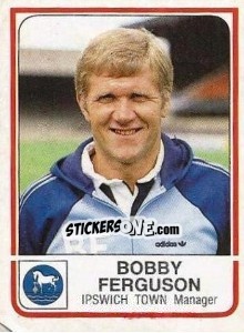 Figurina Bobby Ferguson - UK Football 1983-1984 - Panini