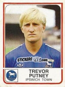 Sticker Trevor Putney - UK Football 1983-1984 - Panini