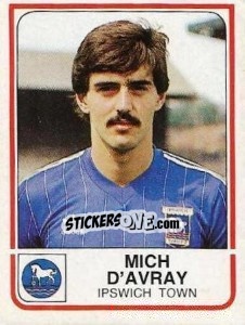 Sticker Mich D'Avary - UK Football 1983-1984 n. 99 - Panini