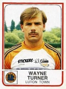 Cromo Wayne Turner - UK Football 1983-1984 n. 139 - Panini