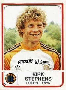 Sticker Kirk Stephens - UK Football 1983-1984 n. 140 - Panini