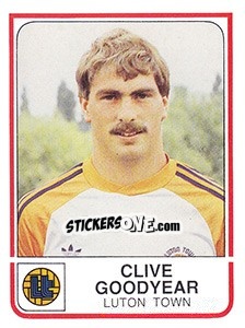 Sticker Clive Goodyear - UK Football 1983-1984 n. 141 - Panini