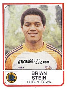 Figurina Brian Stein - UK Football 1983-1984 - Panini