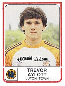 Sticker Trevor Aylott - UK Football 1983-1984 - Panini