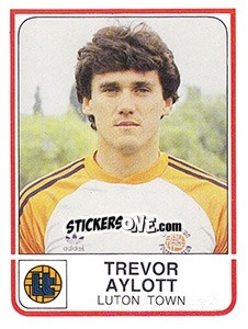 Sticker Trevor Aylott - UK Football 1983-1984 n. 148 - Panini