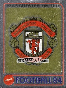 Sticker Badge - UK Football 1983-1984 - Panini