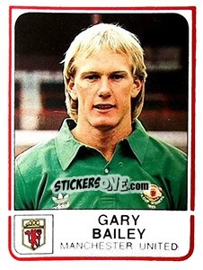 Sticker Gary Bailey - UK Football 1983-1984 n. 152 - Panini