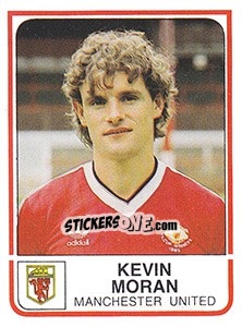 Sticker Kevin Moran - UK Football 1983-1984 n. 156 - Panini