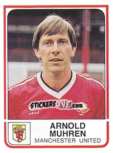 Sticker Arnold Muhren - UK Football 1983-1984 n. 159 - Panini