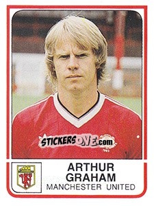 Figurina Arthur Graham - UK Football 1983-1984 - Panini