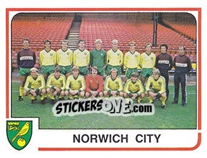 Sticker Team - UK Football 1983-1984 n. 167 - Panini