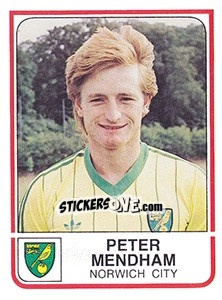 Figurina Peter Mendham - UK Football 1983-1984 n. 178 - Panini