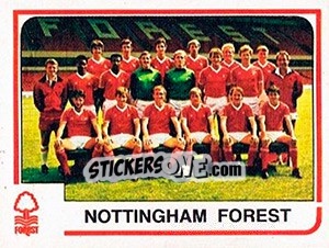 Figurina Team - UK Football 1983-1984 - Panini