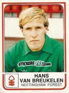 Figurina Hans van Breukelen - UK Football 1983-1984 - Panini