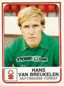 Sticker Hans van Breukelen - UK Football 1983-1984 n. 184 - Panini