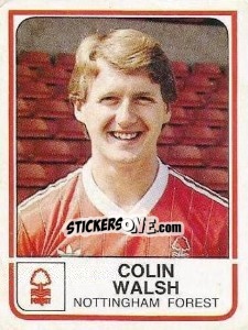 Sticker Colin Walsh - UK Football 1983-1984 n. 191 - Panini