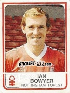 Sticker Ian Bowyer - UK Football 1983-1984 - Panini