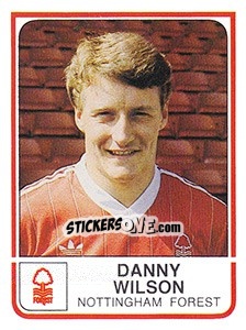 Sticker Danny Wilson - UK Football 1983-1984 n. 193 - Panini