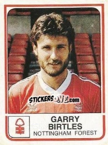 Sticker Gary Birtles - UK Football 1983-1984 - Panini