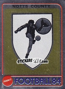 Sticker Badge - UK Football 1983-1984 n. 198 - Panini