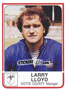 Sticker Larry Lloyd - UK Football 1983-1984 n. 206 - Panini