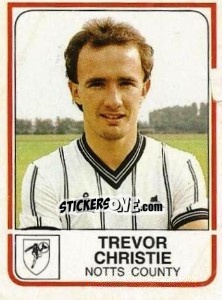 Figurina Trevor Christie - UK Football 1983-1984 - Panini