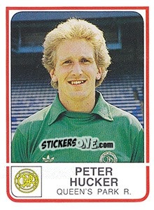 Sticker Peter Hucker - UK Football 1983-1984 - Panini