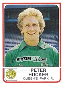 Sticker Peter Hucker - UK Football 1983-1984 n. 216 - Panini