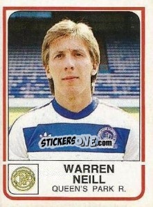 Sticker Warren Neill - UK Football 1983-1984 - Panini