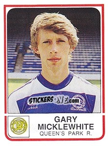 Cromo Gary Micklewhite - UK Football 1983-1984 n. 221 - Panini