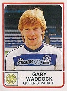 Sticker Gary Waddock - UK Football 1983-1984 n. 224 - Panini