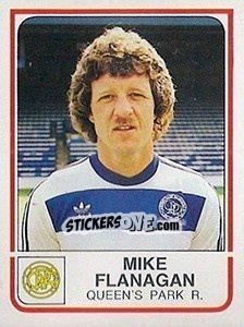 Cromo Mike Flanagan - UK Football 1983-1984 n. 225 - Panini
