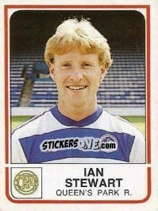 Cromo Ian Stewart - UK Football 1983-1984 - Panini