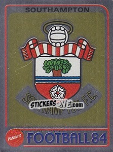 Figurina Badge - UK Football 1983-1984 - Panini