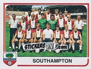 Sticker Team - UK Football 1983-1984 - Panini