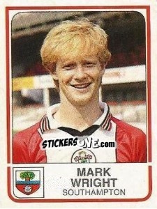 Sticker Mark Wright - UK Football 1983-1984 n. 235 - Panini