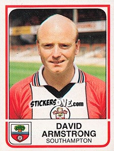 Cromo David Armstrong - UK Football 1983-1984 n. 239 - Panini