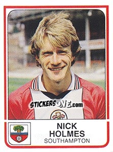 Cromo Nick Holmes - UK Football 1983-1984 n. 240 - Panini