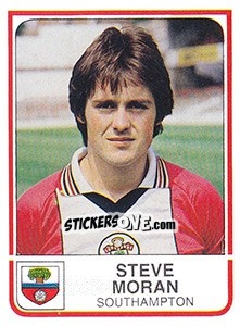 Figurina Steve Moran - UK Football 1983-1984 - Panini