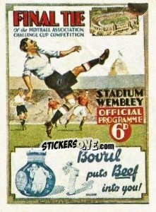 Sticker Newcastle United v Arsenal 1932