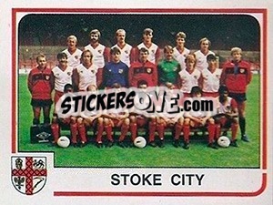 Sticker Team - UK Football 1983-1984 - Panini