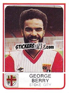 Sticker George Berry - UK Football 1983-1984 n. 267 - Panini